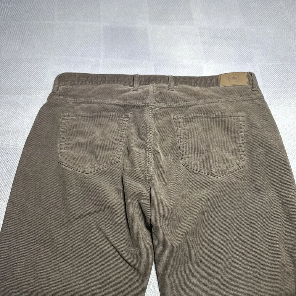 Peter Millar Brown Corduroy 5 Pocket Classic Fit Stretch Pants Men's‎ Size 38x33